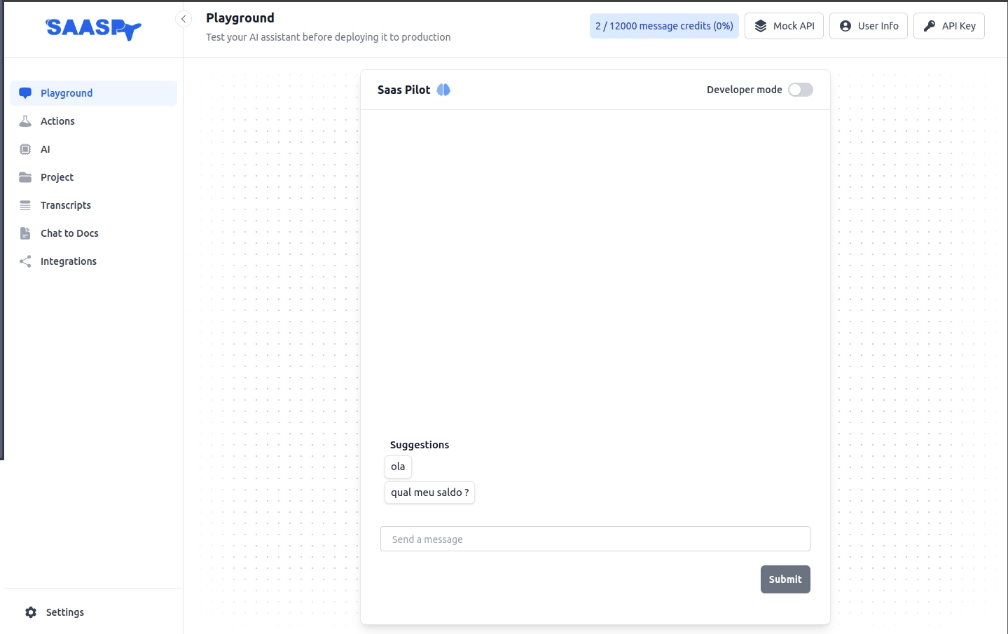 App screenshot